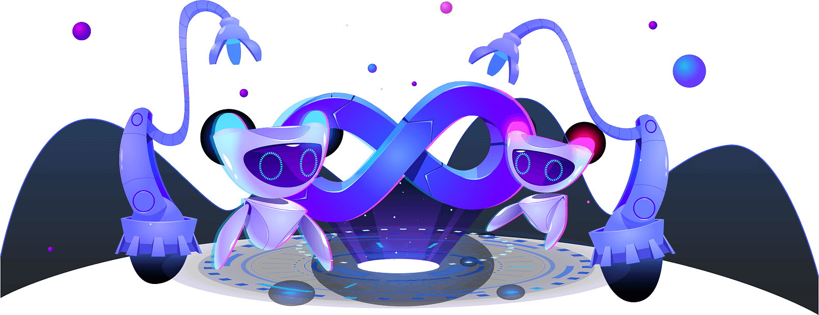 Screenshot of a devops flow for SAP